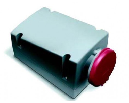 Розетка 416RL6 16А 3P+N+E 6ч для монтажа на поверхность с подкл. шлейфа IP44 ABB 2CMA168405R1000