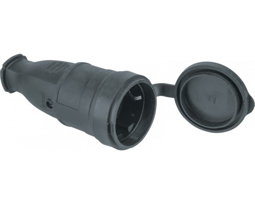 Розетка 61 369 NCA-SКR01-16A-E-IP44-BL переносная с заземл. черн. Navigator 61369