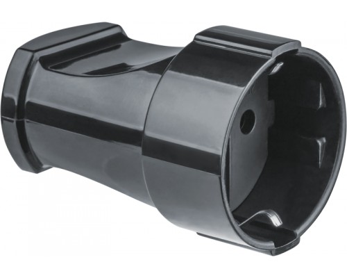 Розетка 61 715 NCA-SK01-16A-E-BL переносная с заземл. черн. Navigator 61715