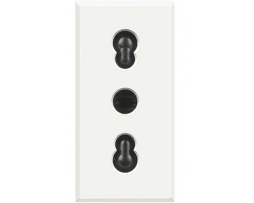 Розетка Axolute 10/16А 250В 2К+3 с экранированными контактами бел. Leg BTC HD4180