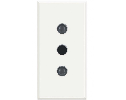 Розетка Axolute 10А 250В 2К+3 с зазем. конт. 4мм бел. Leg BTC HD4113