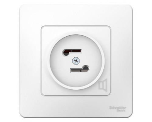 Розетка FM радио 1-м СП BLANCA 16А 250В бел. SchE BLNPS000011