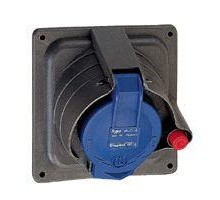 Розетка Hypra 32А 200/250В 2К+3 IP44 Leg 052702