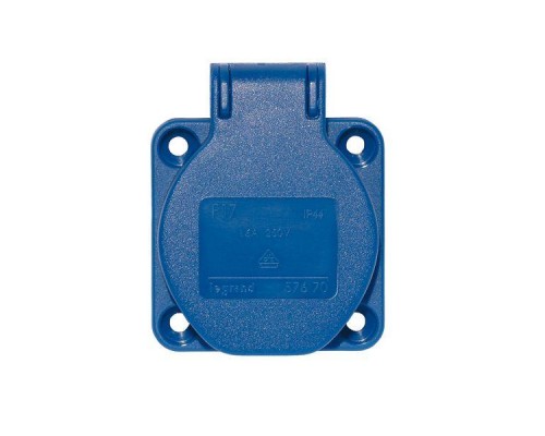Розетка P17 Schuko 16А 230В 50х50 IP44 Leg 057670