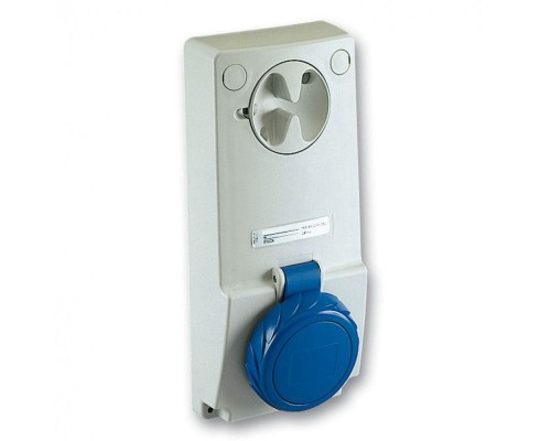 Розетка PNL INTERL 16А 3P 220В 6ч IP65 SchE 82081