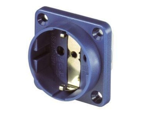 Розетка Schuko 16А 2P+E винт. клеммы IP20 син. Mennekes 11531