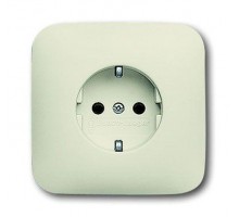 Розетка Schuko Busch-Duro 2000 SI 16А 250В в корпусе KS сл. кость ABB 2CKA002013A4946
