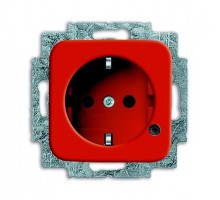 Розетка Schuko Duro с индикацией LED оранж. ABB 2CKA002013A5283