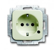 Розетка Schuko Duro с индикацией LED сл. кость ABB 2CKA002013A5280