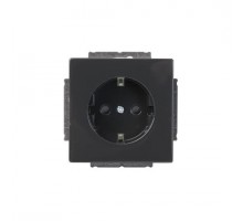 Розетка Schuko Impressivo 16А 230В антрацит ABB 2TKA00000434