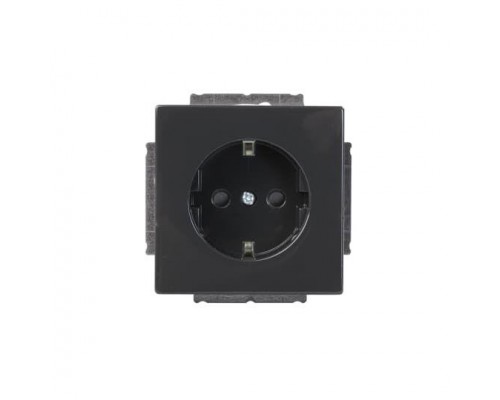 Розетка Schuko Impressivo 16А 230В антрацит ABB 2TKA00000434