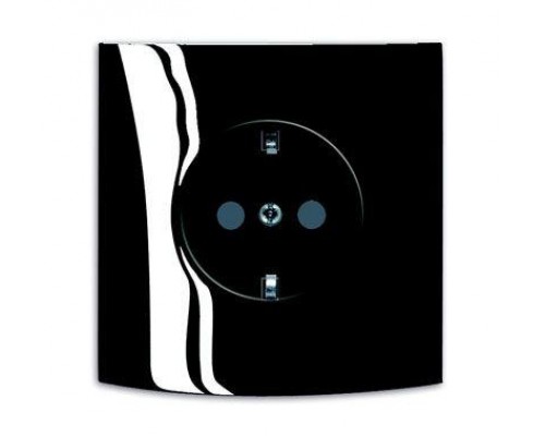 Розетка Schuko KS triton 16А 250В в корпусе сл. кость ABB 2CKA002013A5258