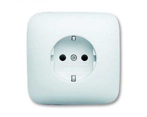 Розетка Schuko Reflex SI 16А 250В в корпусе KS альп. бел. ABB 2CKA002013A4664