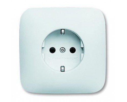 Розетка Schuko Reflex SI 16А 250В в корпусе альп. бел. ABB 2CKA002011A6210