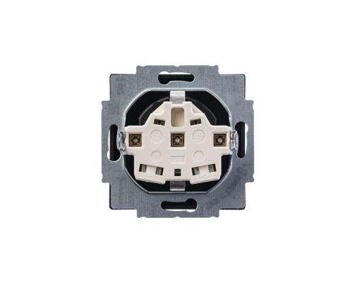Розетка Schuko Solo/future 16А 250В черн. бархат ABB 2CKA002011A6211