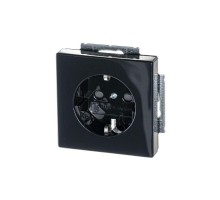 Розетка Schuko Solo/future 16А 250В защ. шторки антрацит ABB 2CKA002013A5265