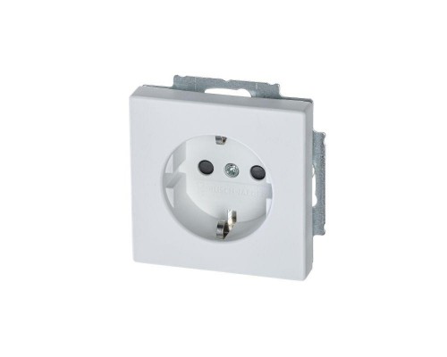 Розетка Schuko Solo/future 16А 250В защ. шторки бел. бархат ABB 2CKA002013A5373