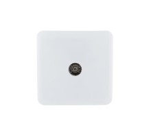 Розетка TV 1-м ОП VIOLA проходная бел. LEZARD 751-0200-129