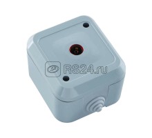Розетка TV 1-м ОП п/герм. бел. 16А IP44 Makel 18107
