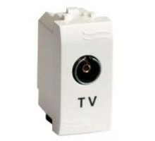 Розетка TV 1-м СП 1мод. Brava черн. DKC 77721N