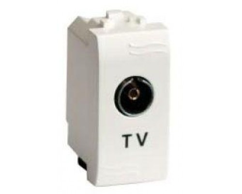Розетка TV 1-м СП 1мод. Brava черн. DKC 77721N