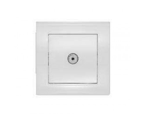 Розетка TV 1-м СП Бриллиант бел. UNIVersal 7947571