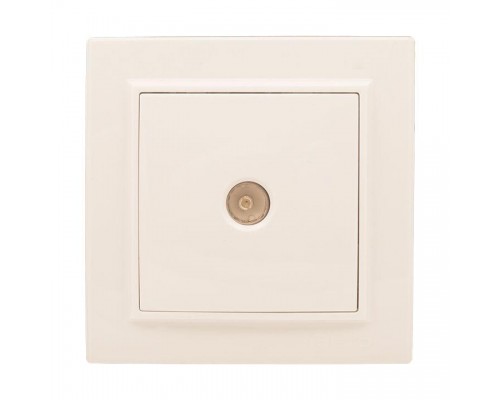 Розетка TV 1-м СП Минск 75Ом 5-862МГц беж. EKF ERA00-027-20