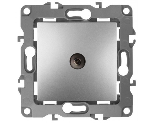 Розетка TV 1мод. 12-3101-03 алюм. ЭРА Б0014707