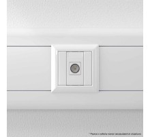 Розетка TV 1мод. 16А Avanti Белое облако оконечная DKC 4400501