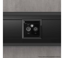 Розетка TV-FM-SAT 2мод. 16А Avanti Черный квадрат DKC 4402532