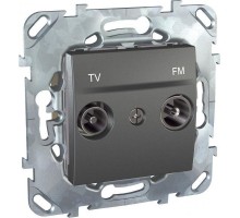 Розетка TV-FM СП Unica Top оконечная SchE MGU5.452.12ZD