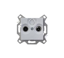Розетка TV-R Levit проходная 7дБ сер. ABB 2CHH083607A6016