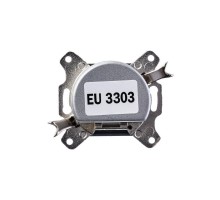 Розетка TV-R-SAT Levit единственная антрацит ABB 2CHH083303A6063