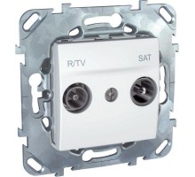 Розетка TV-R-SAT СП Unica оконечная бел. SchE MGU5.455.18ZD