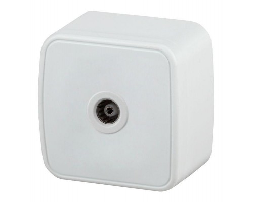 Розетка TV ОП Polo 3-301-01 одиночная IP20 бел. Intro Б0036101