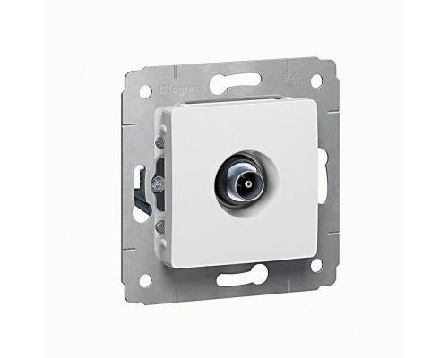 Розетка TV СП Cariva звезда 1.5дБ 2400МГц бел. Leg 773678