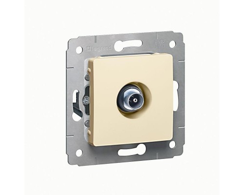Розетка TV СП Cariva звезда 1.5дБ 2400МГц сл. кость Leg 773778