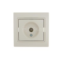 Розетка TV СП Мира оконечная крем/крем. LEZARD 701-0303-130