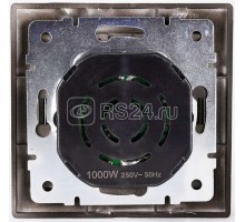 Розетка TV СП Мира проходная черн. бархат LEZARD 701-4242-129