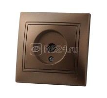 Розетка TV СП Мира проходная свет. корич. перламутр LEZARD 701-3131-129