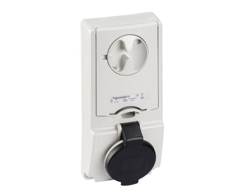 Розетка UNIKA 16А 3P-E 480-500В без защ. IP44 SchE 82137