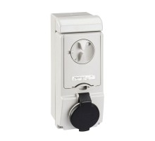 Розетка UNIKA 16А 3P-E 480-500В без защ. IP44 SchE 83137