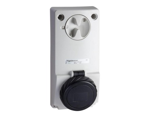 Розетка UNIKA 16А 3P-E 480-500В без защ. IP65 SchE 82087