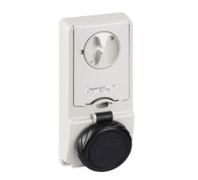 Розетка UNIKA 16А 3P-E 480-500В без защ. IP65 SchE 82187