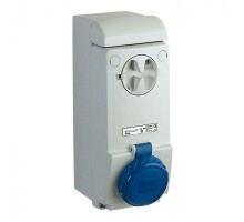 Розетка UNIKA 16А 3P-N-E 200-250В без защ. IP65 SchE 83083