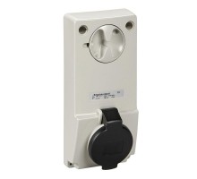 Розетка UNIKA 16А 3P-N-E 480-500В без защ. IP44 SchE 82038