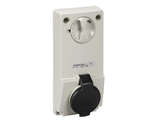Розетка UNIKA 16А 3P-N-E 480-500В без защ. IP44 SchE 82038
