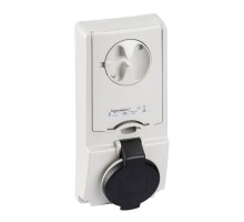 Розетка UNIKA 16А 3P-N-E 480-500В без защ. IP44 SchE 82138