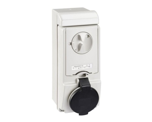 Розетка UNIKA 16А 3P-N-E 480-500В без защ. IP44 SchE 83138