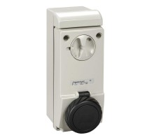 Розетка UNIKA 16А 3P-N-E 480-500В без защ. IP65 SchE 83088